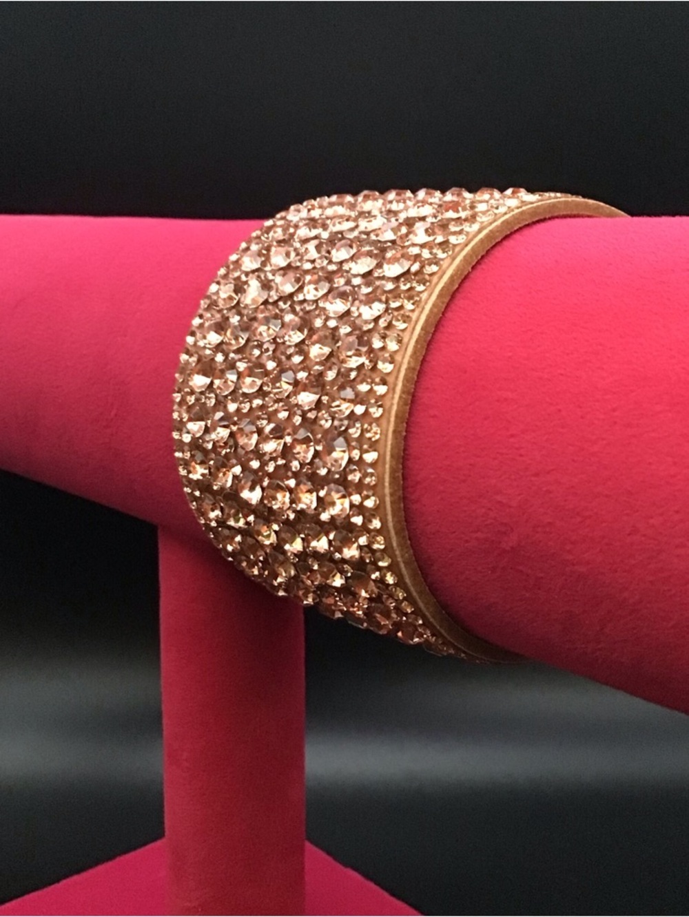 Champagne Rhinestones Bracelet - Picture 2 of 4